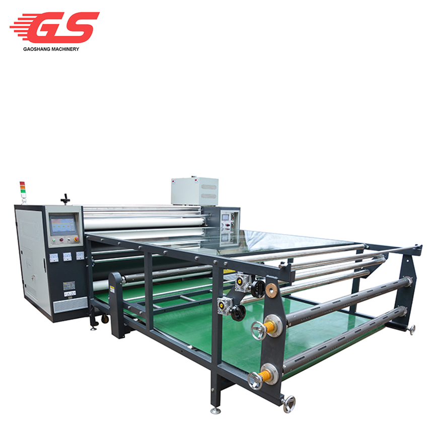 Automatic deviation rectifying system roll heat sublimation machine 600*1700mm